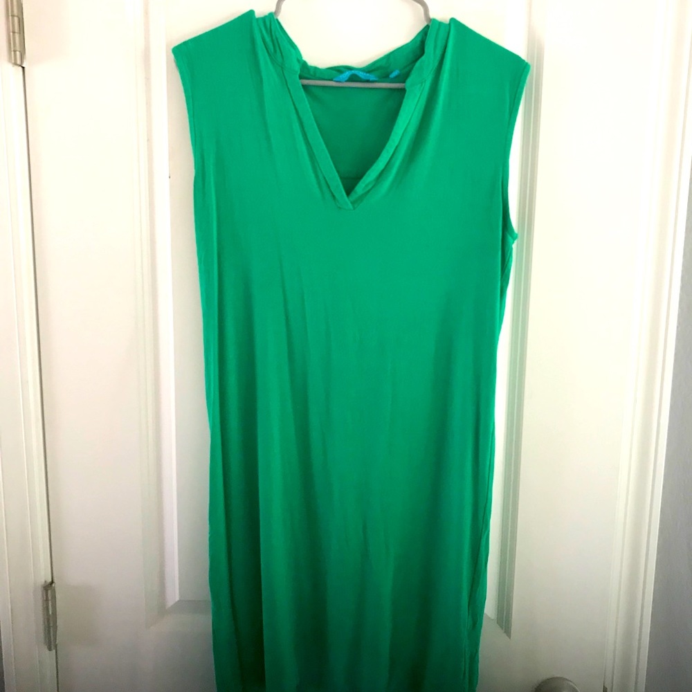 Tori Richard Emerald Green Dress